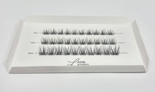 Load image into Gallery viewer, Natural Glamb pre-glued lash segments